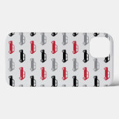 Mini Coopers on Go - Red & Black Case-Mate iPhone Hülle (Rückseite (Horizontal))