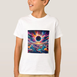 Mini Cosmic Explorer: T-Shirt der Kinder