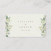 Mini Cream Snowberry+Eucalyptus Online UAWG Begleitkarte (Rückseite)