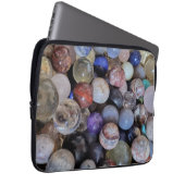 Mini Crystal Spheres Laptopschutzhülle (Vorne Rechts)