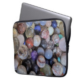Mini Crystal Spheres Laptopschutzhülle (Vorderseite Links)