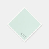 Mini Custom Cocktail Serviette (Ecke)