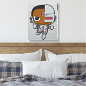 Mini Cyborg Leinwanddruck (Insitu (Schlafzimmer))