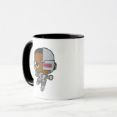Mini Cyborg Tasse (Vorderseite Links)