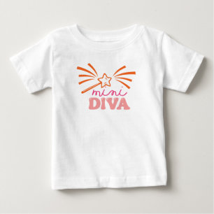 Mini Diva Baby T-shirt