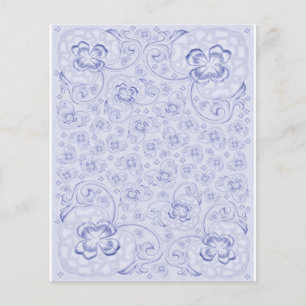 Mini-Doppelpapier Pastellblau