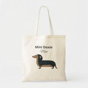 Mini Doxie Mama-Tasche Miniatur-Hund Geschenk Tragetasche