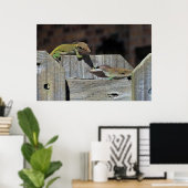 Mini Dragon Battle Poster (Heimbüro)