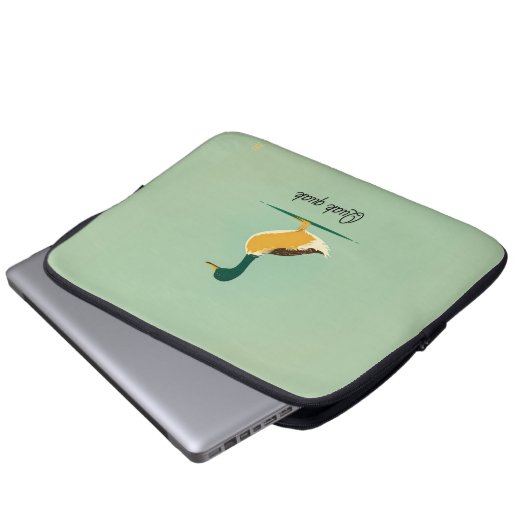 Mini Duck Laptop Case (Vorne Knopf)