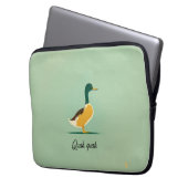 Mini Duck Laptop Case (Vorderseite Links)