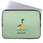 Mini Duck Laptop Case (Vorderseite)