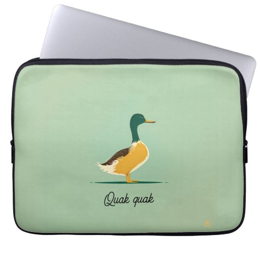 Mini Duck Laptop Case (Vorderseite)