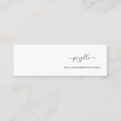 Mini-Earring-Display-Karte Mini Visitenkarte (Vorderseite)