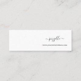 Mini-Earring-Display-Karte Mini Visitenkarte