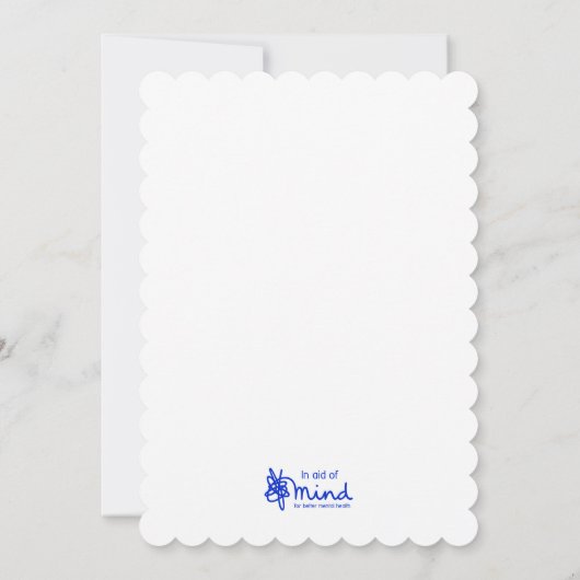 Mini Edition: Save the Date skaliert Einladung (Rückseite)