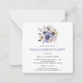 MINI | Einladung zur Lila Creme Floral Engagement