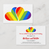 Mini Einladungskarten! Visitenkarte (Vorne/Hinten)