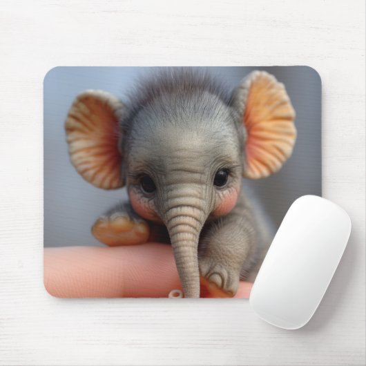 Mini-Elefant Mousepad (Mit Mouse)