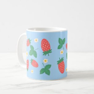 Mini-Erdbeerblüte Kaffeetasse