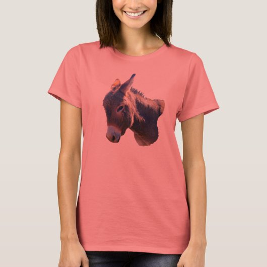 Mini Esel Damen T - Shirt (Vorderseite)