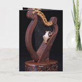 Mini Explorer Harp Greeting Card Karte (Rückseite)