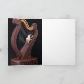 Mini Explorer Harp Greeting Card Karte (Innenseite)