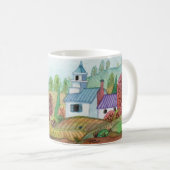 Mini Farmland Lakescape Kaffeetasse (VorderseiteRechts)
