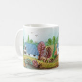 Mini Farmland Lakescape Kaffeetasse (Vorderseite Links)