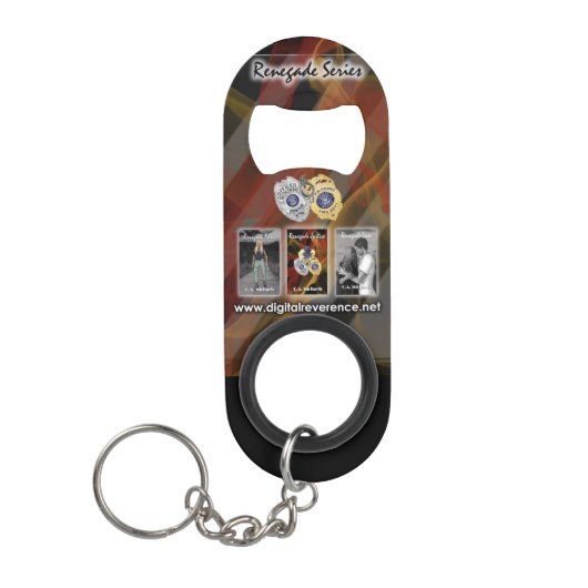 Mini-Flaschenöffner der Renegade Serie mit Schlüss Mini Flaschenöffner (Vorderseite)