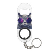 Mini-Flaschenöffner mit Schlüsselanhänger Schlüsselanhängerflaschenöffner (Rückseite)