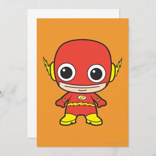 Mini Flash Einladung (Vorne/Hinten)