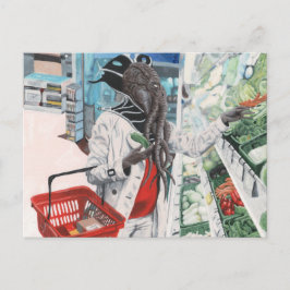 Mini-Flayer Flayer Focera Fantasy Fantastische Ber Postkarte