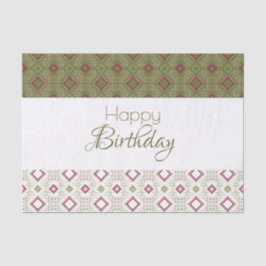 Mini Floral entworfen Seidenpapier