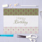 Mini Floral entworfen Seidenpapier (Handwerk)