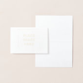 Mini Foil Card Folienkarte (Anzeige)