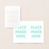 Mini-Folie (3.5 "x5") Folienkarte (Anzeige)