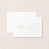 Mini-Folie (3.5 "x5") Folienkarte (Vorderseite mit Umschlag)