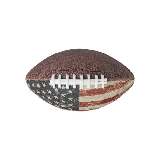 Mini Football mit US-Flagge (Vorderseite)