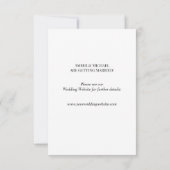 Mini-Foto-Flat-Save the Date-Karte Save The Date (Rückseite)