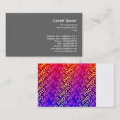 Mini-Fotokarte Visitenkarte (Vorne/Hinten)