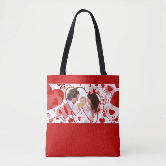 Mini Frame - Herz ART II + Ihr Foto Tasche (Vorderseite)