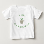 Mini Gardener Kleinkind Shirt (Vorderseite)