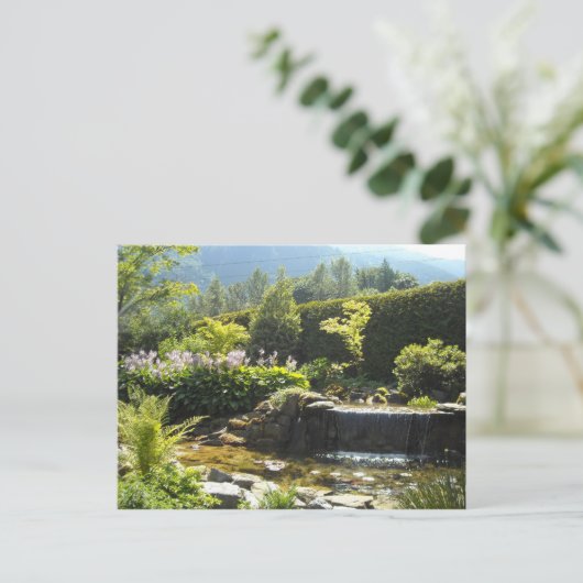 Mini-Gärten Postkarte (Stehend Vorderseite)