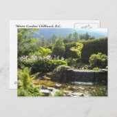 Mini-Gärten Postkarte (Vorne/Hinten)