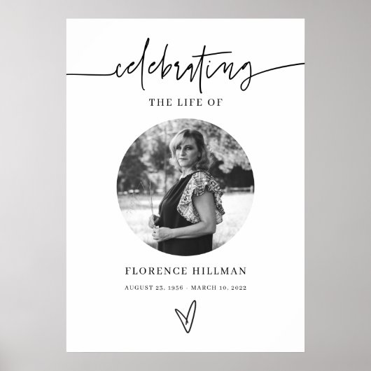 Mini-Gedächtnisfeier Poster (Vorne)