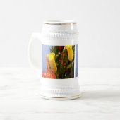 Mini-Gelblilie Bierglas (Vorderseite Links)