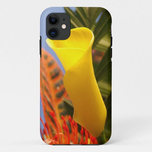 Mini-Gelblilie Case-Mate iPhone Hülle (Rückseite)