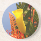 Mini-Gelblilie Untersetzer (Vorne)