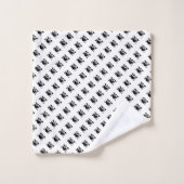 Mini Geo Badhandtuch Set (Waschlappen)