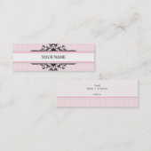 MINI-GESCHÄFTSKARTE: göttlich 4 Mini Visitenkarte (Vorne/Hinten)